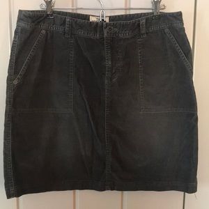 The North Face Corduroy Midi Skirt Large EUC